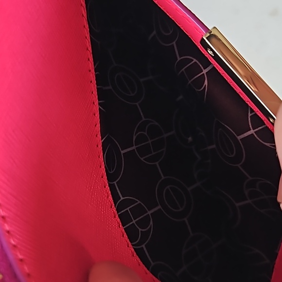 Henri Bendel Pink West 57th Travel Wristlet - Picture 6 of 8